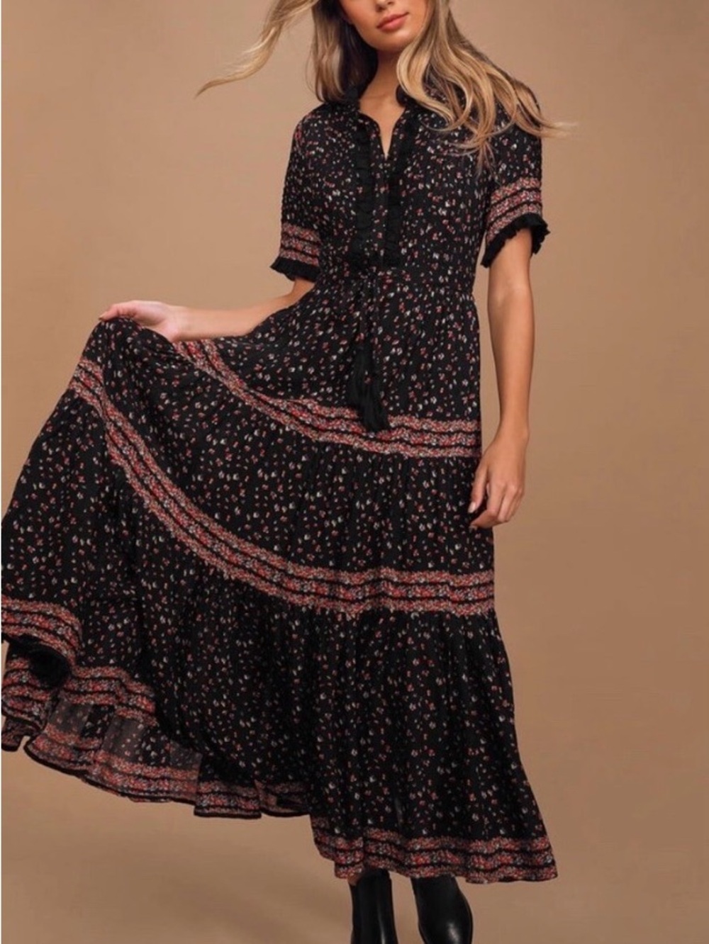 Free People Rare Feelings Maxi Dress